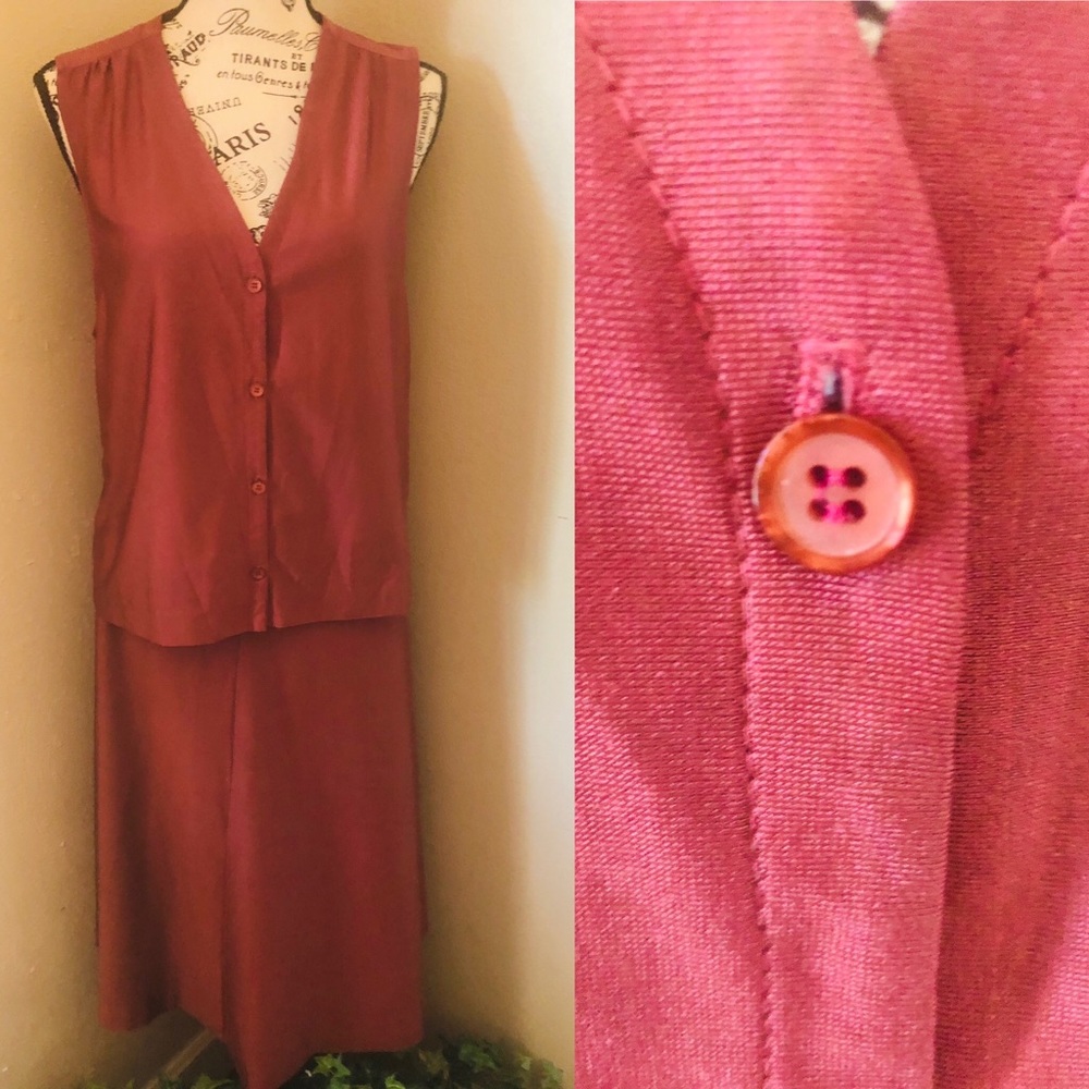 Vintage Skirt and blouse set, size m/l